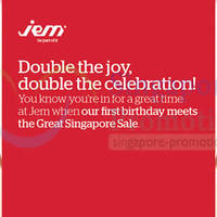 Read more about Jem Great Singapore SALE Promotions & Activities 30 May - 29 Jun 2014