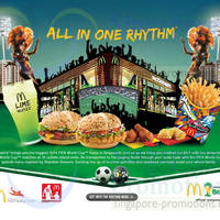 Read more about McDonald's NEW 2014 Fifa World Cup Burgers & More 5 Jun 2014