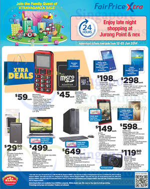Featured image for (EXPIRED) NTUC Fairprice Electronics Offers 12 – 25 Jun 2014