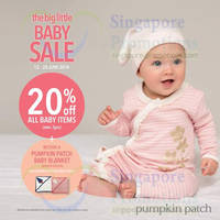 Read more about Pumpkin Patch 20% OFF Baby Items Baby SALE 12 - 25 Jun 2014