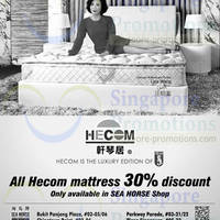 Read more about Sea Horse 30% OFF Hecom Mattresses Promo 20 Jun 2014