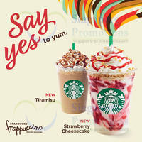 Read more about Starbucks NEW Strawberry Cheesecake Frappuccino & Tiramisu Frappuccino 12 Jun 2014