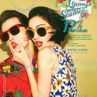 Read more about Tangs 12% Rebate For Citibank & Tangs Cardmembers 3 - 4 Jul 2014