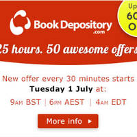 Read more about The Book Depository Up To 60% OFF 25hr Promo 1 - 2 Jul 2014