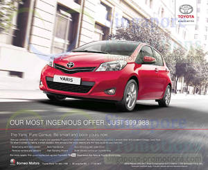 Featured image for Toyota Yaris Features & Offer 21 Jun 2014