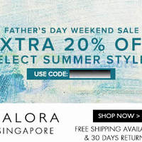 Read more about Zalora 20% OFF Father's Day Weekend Coupon Code (NO Min Spend) 13 - 16 Jun 2014