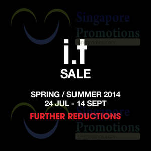 Featured image for (EXPIRED) I.T Labels SALE (Further Reductions!) 24 Jul – 14 Sep 2014