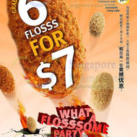 Read more about BreadTalk Six Flosss For $7 Promo 27 - 29 Jul 2014