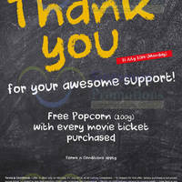 Read more about Cathay Cineplexes Buy Movie Ticket & Get FREE Popcorn 21 Jul 2014