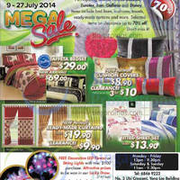 Read more about Decotex Mega Sale 9 - 27 Jul 2014