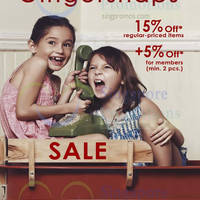 Read more about Gingersnaps 15% OFF Storewide Promo 18 - 28 Jul 2014