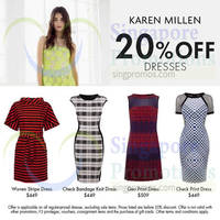 Read more about Karen Millen 20% OFF Dresses 25 - 28 Jul 2014