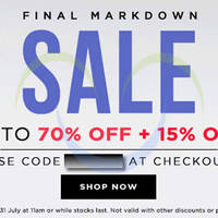 Read more about Luxola 15% OFF Sale Items Storewide Coupon Code (NO Min Spend) 30 - 31 Jul 2014