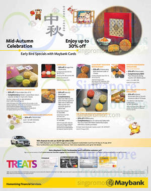 Featured image for (EXPIRED) Maybank Up To 30% OFF Mid Autumn Celebration Offers 26 Jul – 8 Sep 2014