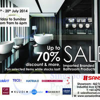 Read more about Sansei Up To 70% OFF SALE 18 - 20 Jul 2014