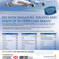 Read more about Singapore Airlines Up To $100 Cash Rebate For HSBC Visa Cardmembers 11 Jul - 10 Aug 2014