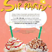 Read more about Starbucks Buy 1 Get 1 FREE Promotion 23 - 26 Jul 2014