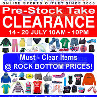 Read more about Taskermania Sports Warehouse Sale @ Anchorpoint 14 - 20 Jul 2014