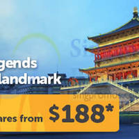 Read more about Tigerair Xi'an From $188 (All-in) Promo Air Fares 21 - 27 Jul 2014