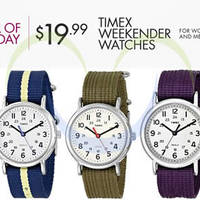 Read more about Timex 50% OFF Watches 24hr Promo 17 - 18 Jul 2014