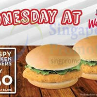 Read more about Wendy's $2.50 Two Crispy Chicken Burrgers One Day Promo 30 Jul 2014