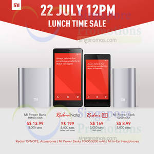 Featured image for (EXPIRED) Xiaomi Redmi Note & Redmi 1S Restocked Sale 22 Jul 2014
