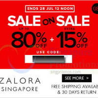 Read more about Zalora 15% OFF Storewide (NO Min Spend) Coupon Code 25 - 28 Jul 2014
