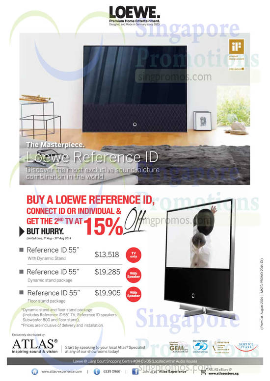 5 Aug Loewe Second TV At 15 Percent Off With Loewe Reference ID