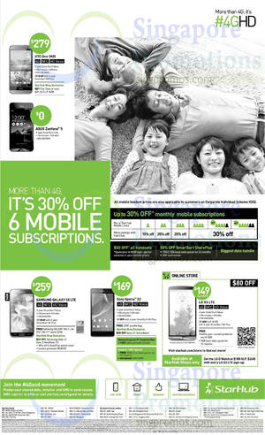 Featured image for (EXPIRED) Starhub Smartphones, Tablets, Cable TV & Mobile/Home Broadband Offers 16 – 22 Aug 2014