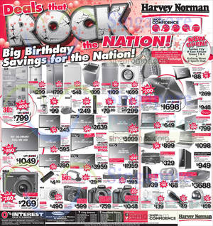 Featured image for (EXPIRED) Harvey Norman Digital Cameras, TVs , Appliances & Other Electronics Offers 23 – 29 Aug 2014