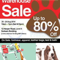 Read more about Hush Puppies Warehouse SALE Up To 80% Off @ Sulisam Building 20 - 24 Aug 2014