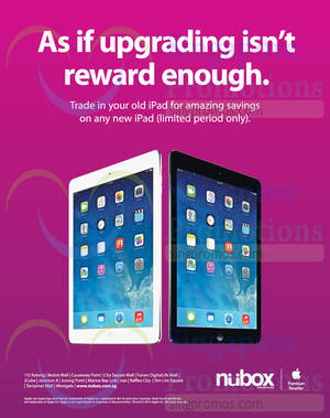 Featured image for (EXPIRED) Nubox iPad Trade-In Promotion 13 Aug 2014