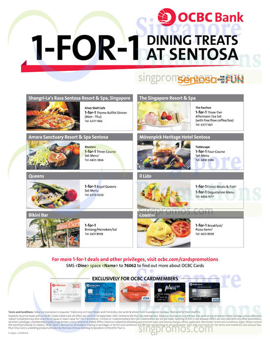 Sentosa Restaurants 1 Aug 2014