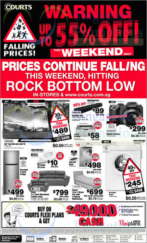 Featured image for Courts Falling Prices Offers 23 – 24 Aug 2014