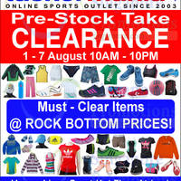 Read more about Taskermania Sports Clearance Sale @ Liang Court 1 - 7 Aug 2014