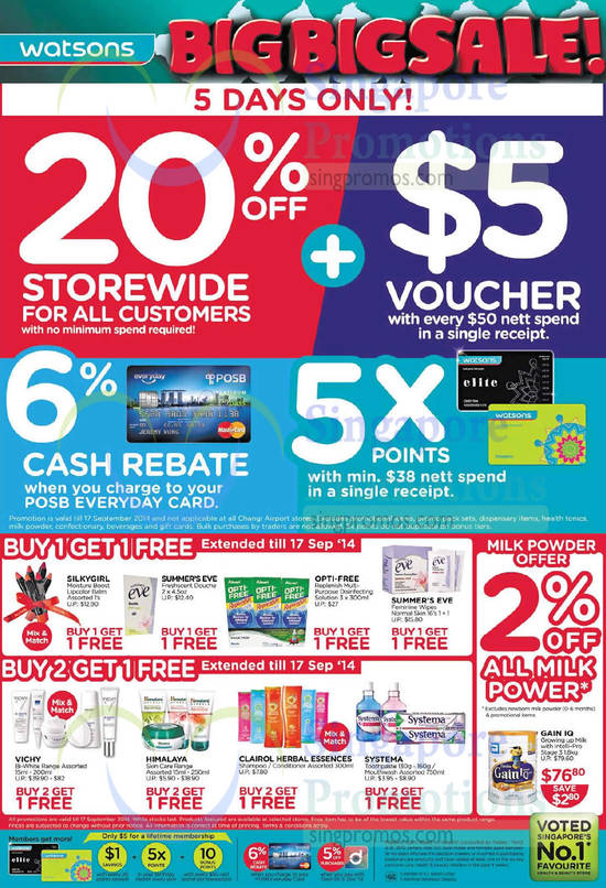 13 Sep 20 Percent Off Storewide, Free Voucher With 50 Dollar Spend, Milk Powder