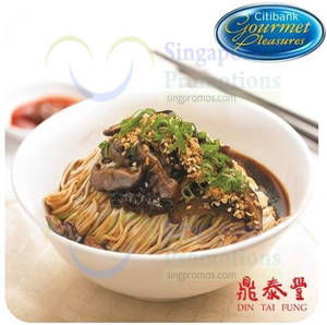 Featured image for (EXPIRED) Din Tai Fung 15% Off Selected Noodles For Citibank Cardmembers 21 Sep – 31 Dec 2014