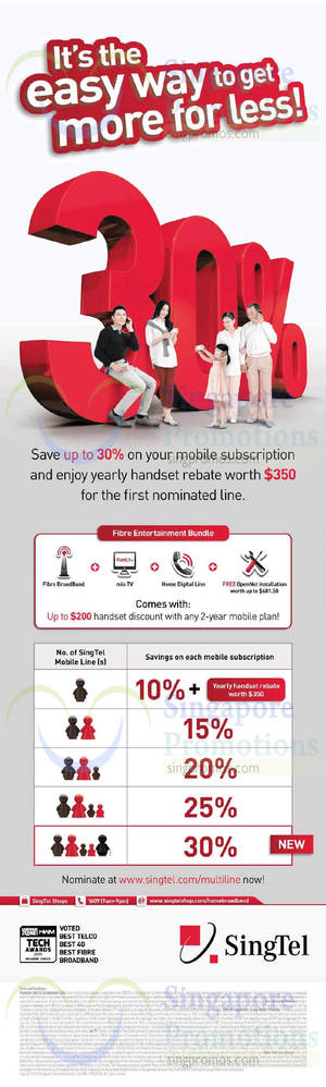 Featured image for (EXPIRED) Singtel Smartphones, Tablets, Home / Mobile Broadband & Mio TV Offers 20 – 26 Sep 2014