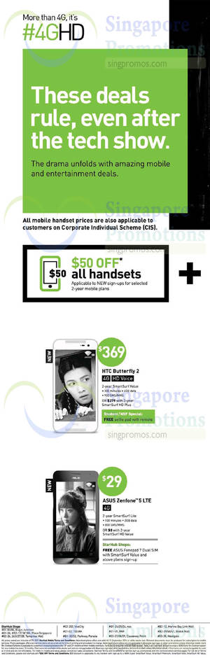 Featured image for Starhub Smartphones, Tablets, Cable TV & Mobile/Home Broadband Offers 6 – 12 Sep 2014