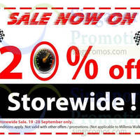 Read more about Howards Storage World 20% Off Storewide Promo 19 - 28 Sep 2014