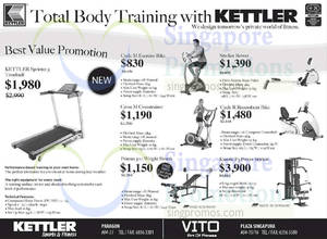 Featured image for Kettler Fitness Equipment Offers 12 Sep 2014