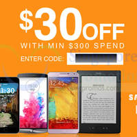 Read more about Lazada Singapore $30 OFF Mobiles & Tablets Coupon Code 29 Sep 2014