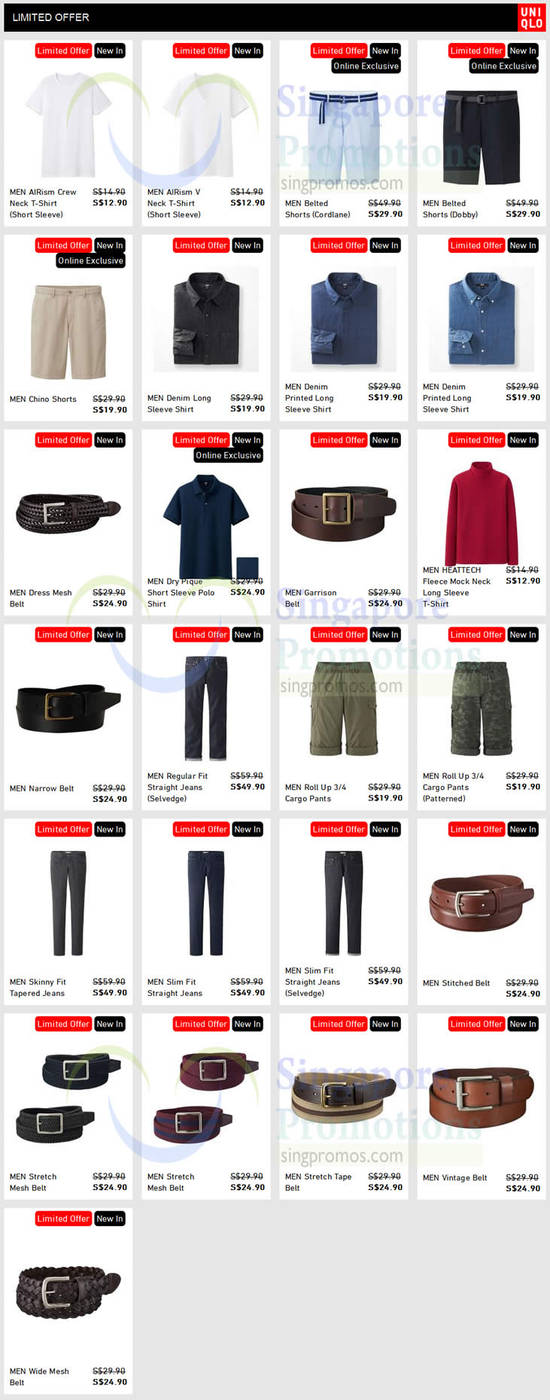 Mens Limited Offers From 4 Sep