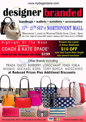 Featured image for (EXPIRED) MyBagEmpire Luxury Branded Handbags Sale 15 – 21 Sep 2014