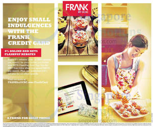Featured image for OCBC Frank Card 6% Rebates On Online Shopping 14 Sep 2014