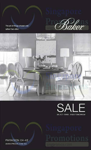 Featured image for (EXPIRED) Proof Living Sale @ Paragon 13 – 14 Sep 2014