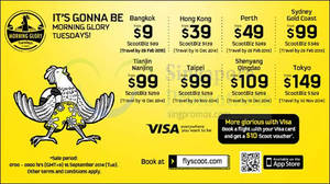 Featured image for (EXPIRED) Scoot From $9 2hr Promo Air Fares 16 Sep 2014