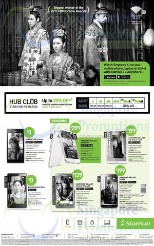 Featured image for (EXPIRED) Starhub Smartphones, Tablets, Cable TV & Mobile/Home Broadband Offers 13 – 19 Sep 2014