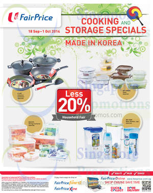Featured image for (EXPIRED) NTUC Fairprice Kitchen Electronics & Wines 18 Sep – 1 Oct 2014