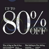 Read more about Takashimaya Up To 80% OFF Ladies' Bazaar 4 - 16 Sep 2014